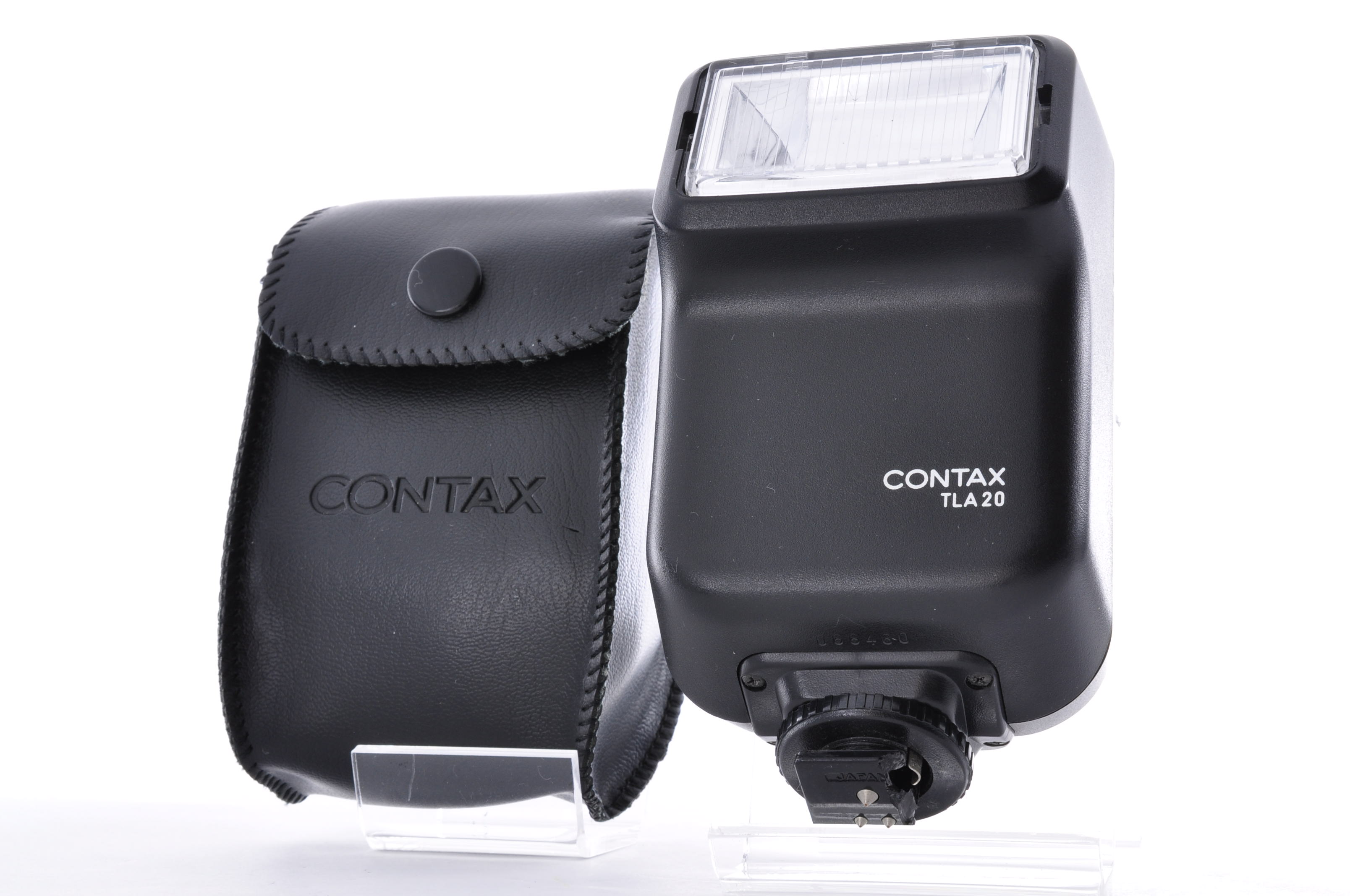 Contax TLA 20 Shoe Mount Flash w/Case_01