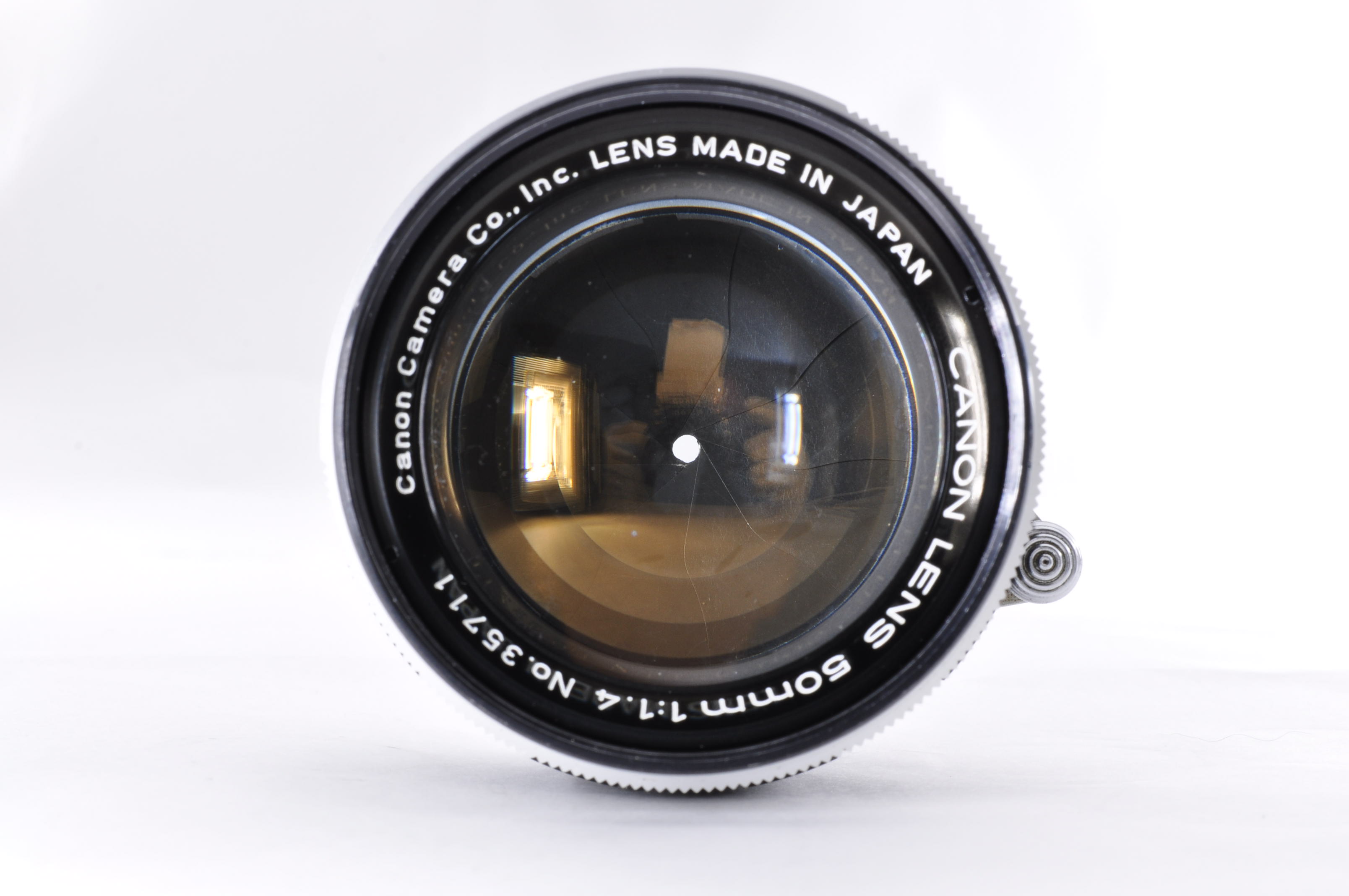 Canon L39 50mm f/1.4 Lens LTM Leica Screw Mount w/Caps [Near Mint] From Japan img06