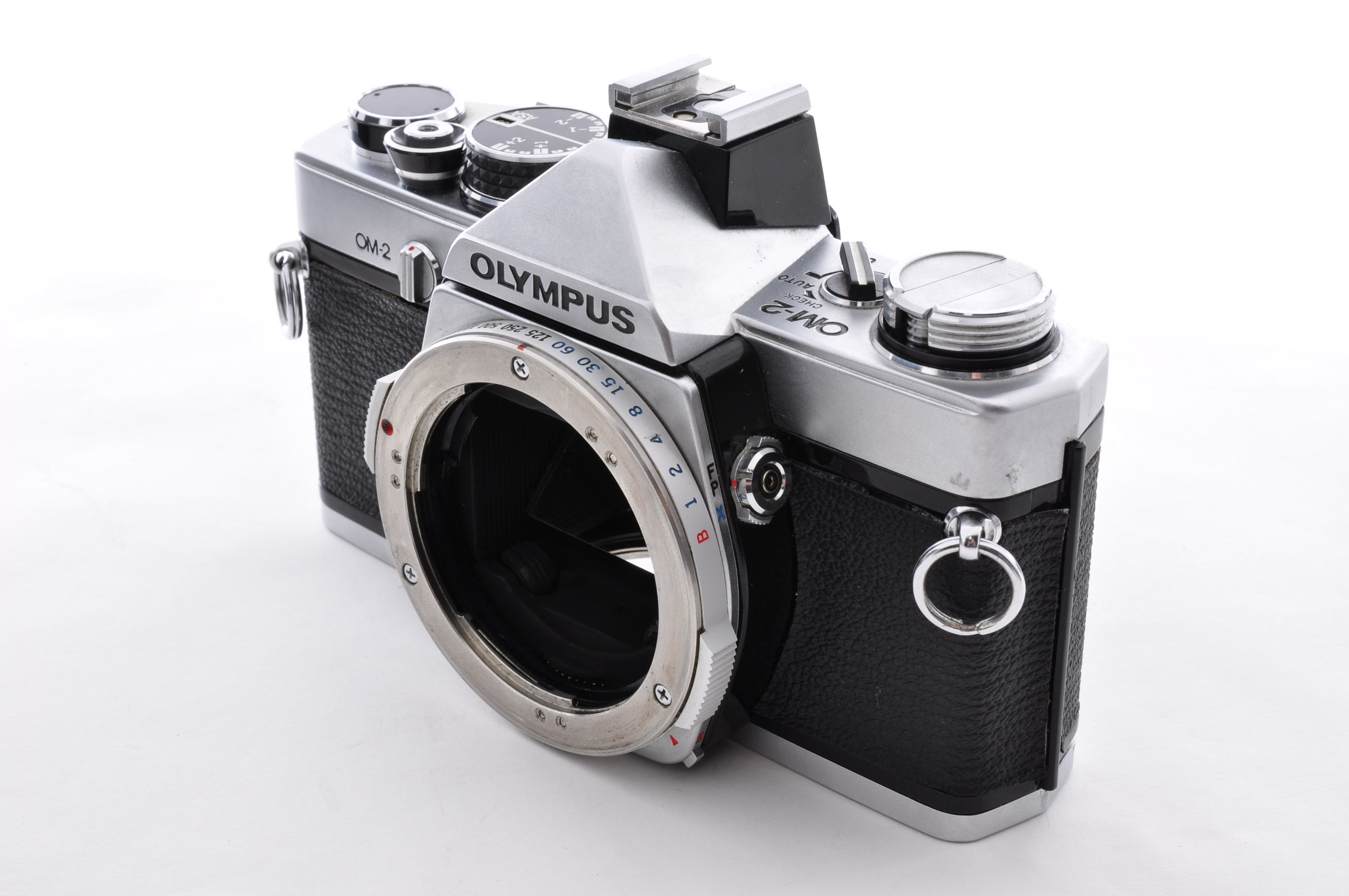 Olympus OM-2 35mm Film Camera w/35-105mm F3.5-4.5 Lens & T20 Flash [EXC] Japan img02