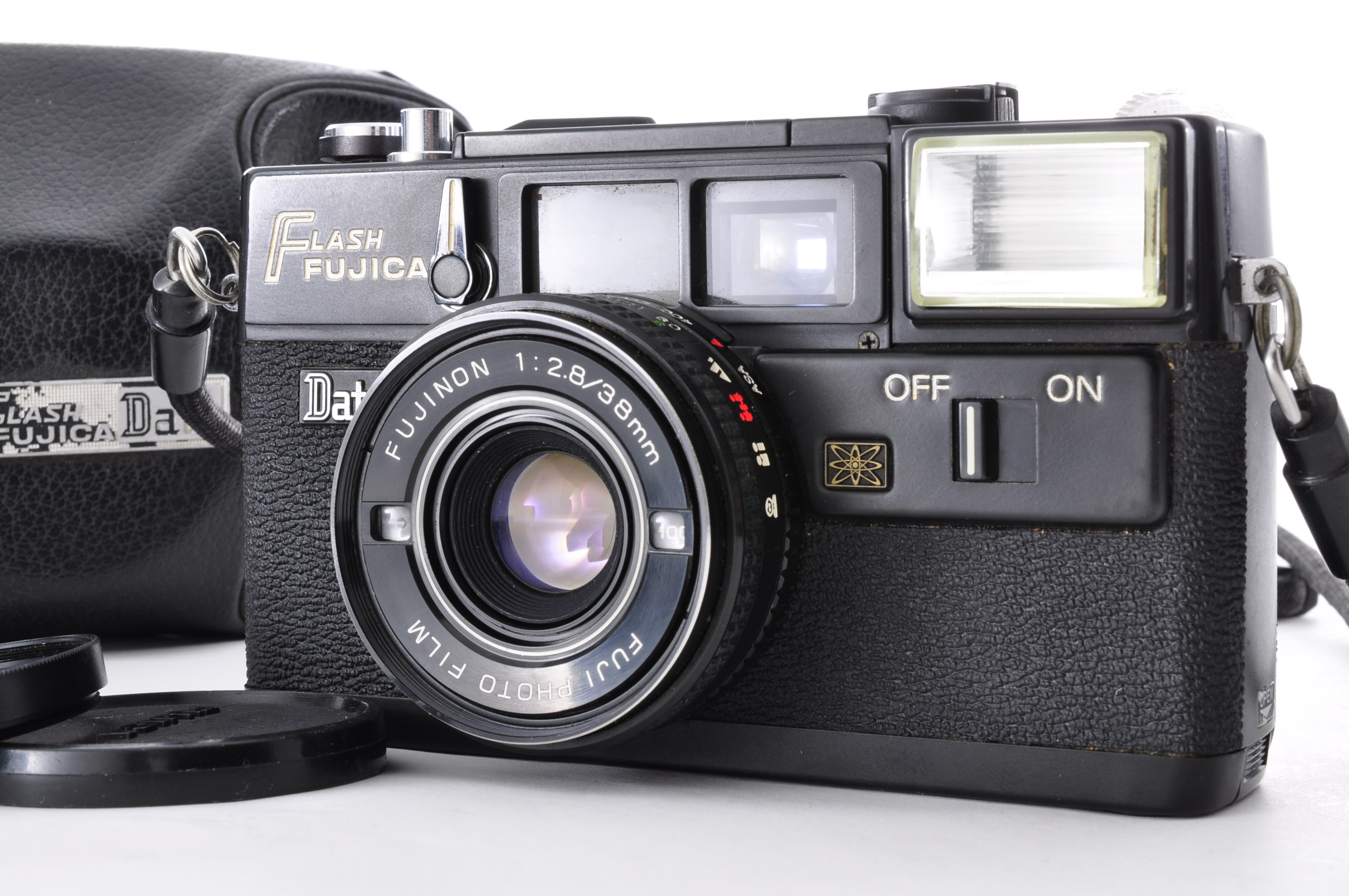 Fuji Fujifilm Flash Fujica Date Rangefinder 35mm Film Camera [Near MINT] JAPAN img01