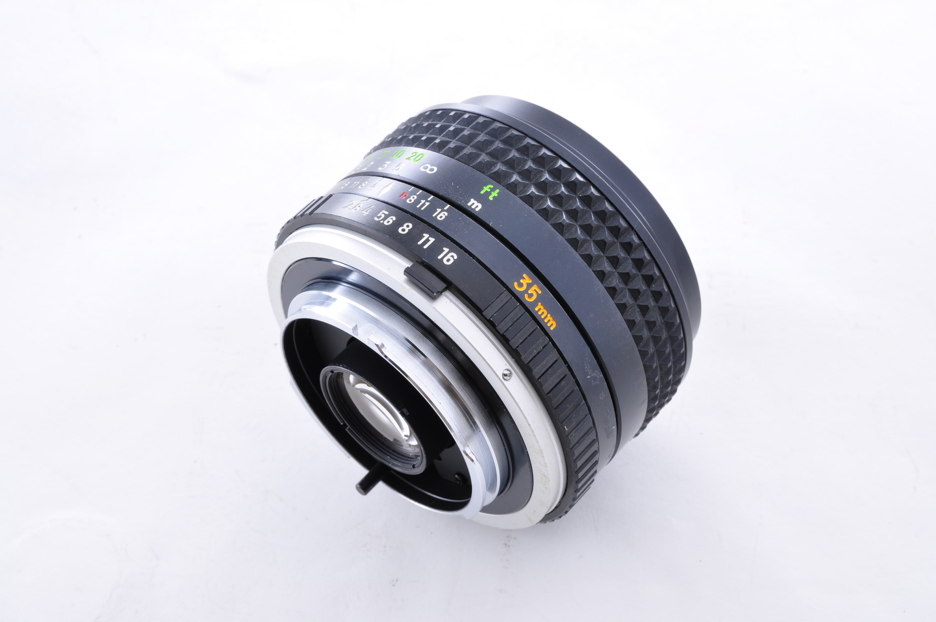 MINOLTA MC W.ROKKOR 35mm f/2.8 Wide Angle MF Lens [Near Mint] From Japan img02