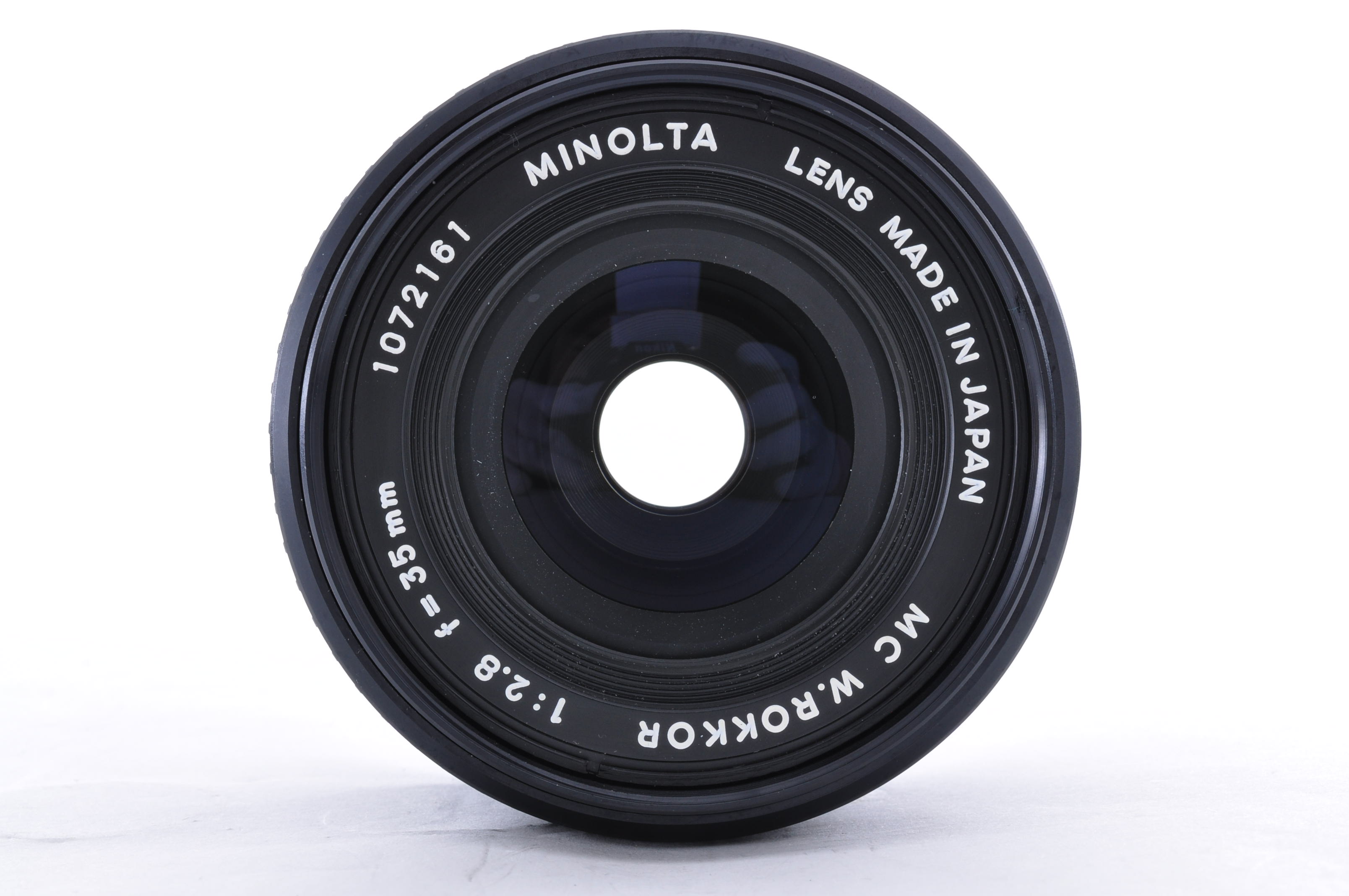MINOLTA MC W.ROKKOR 35mm f/2.8 Wide Angle MF Lens [Near Mint] From Japan img05