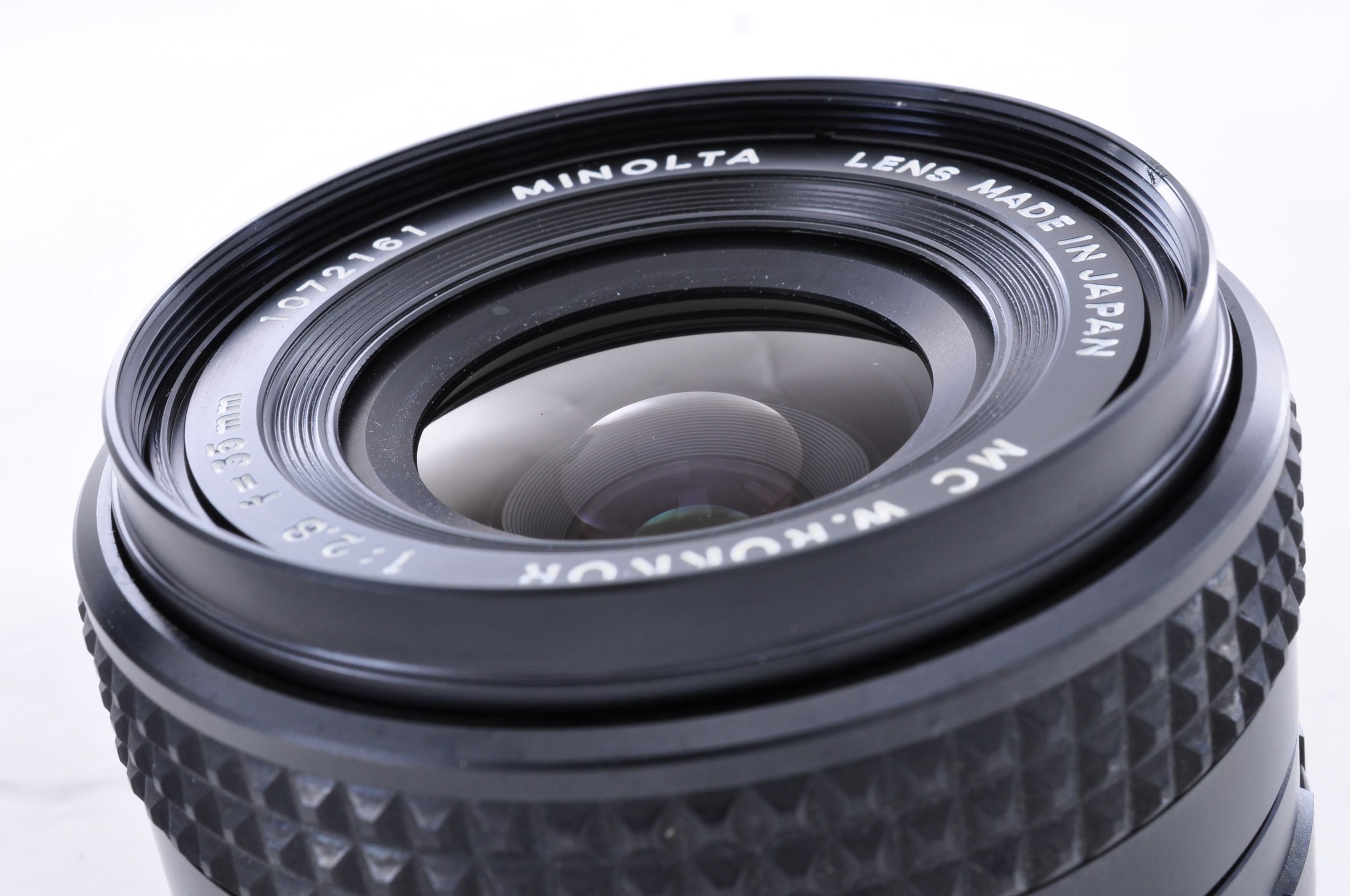 MINOLTA MC W.ROKKOR 35mm f/2.8 Wide Angle MF Lens [Near Mint] From Japan img09