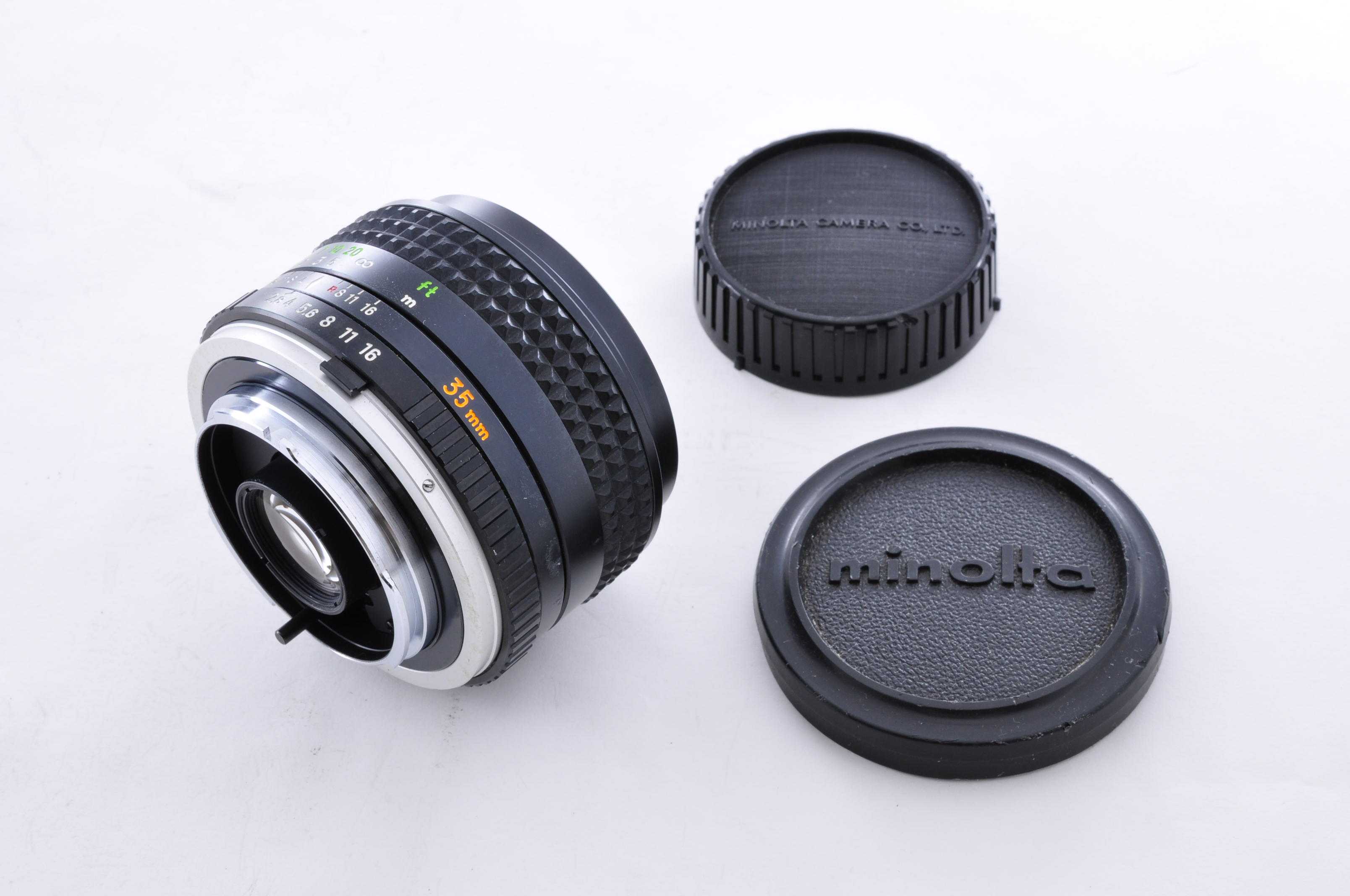 MINOLTA MC W.ROKKOR 35mm f/2.8 Wide Angle MF Lens [Near Mint] From Japan img12