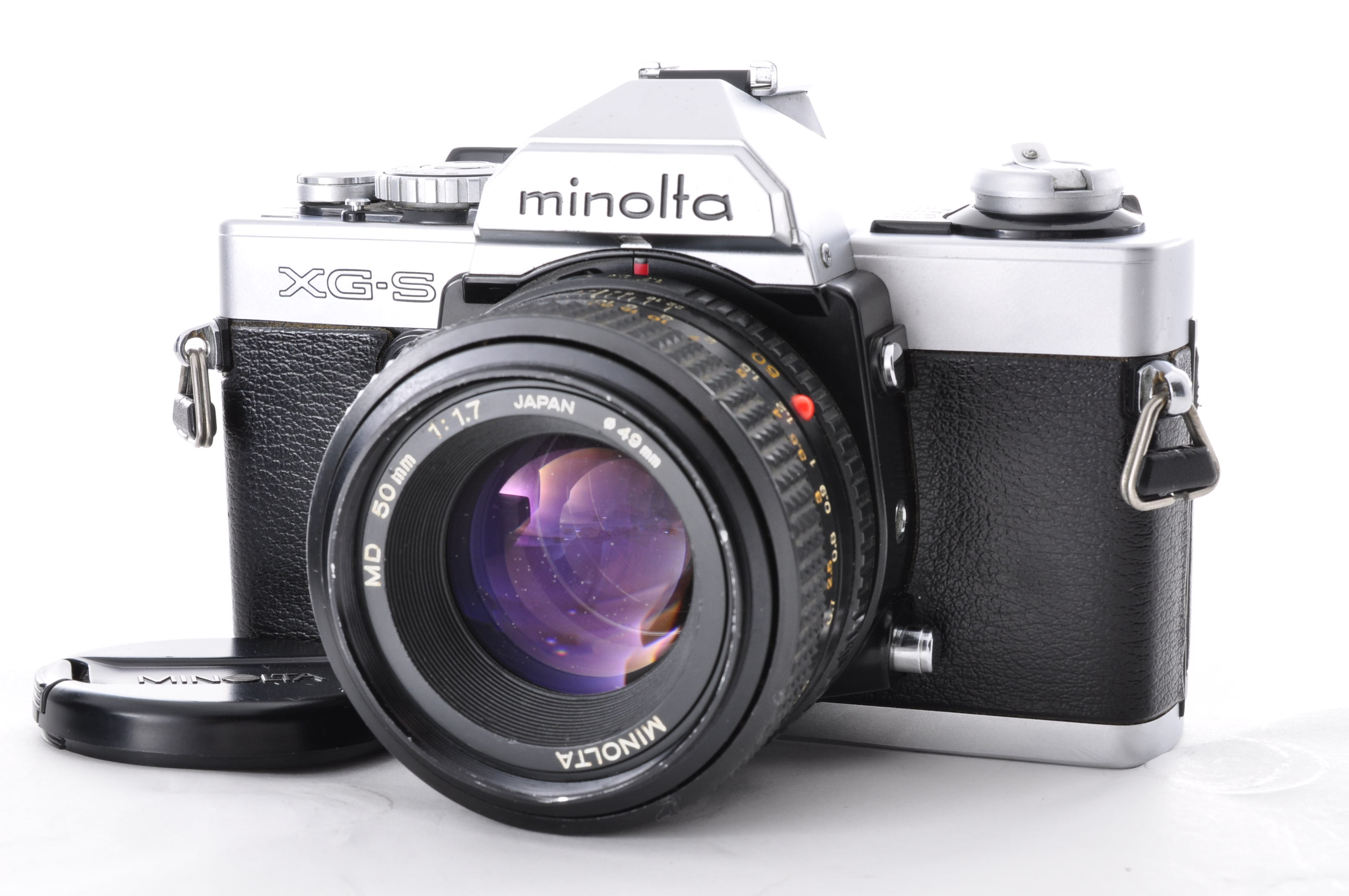 Minolta XG-S (XG-9) 35mm SLR Film Camera + MD 50mm F1.7 Lens [Near Mint] Japan img01