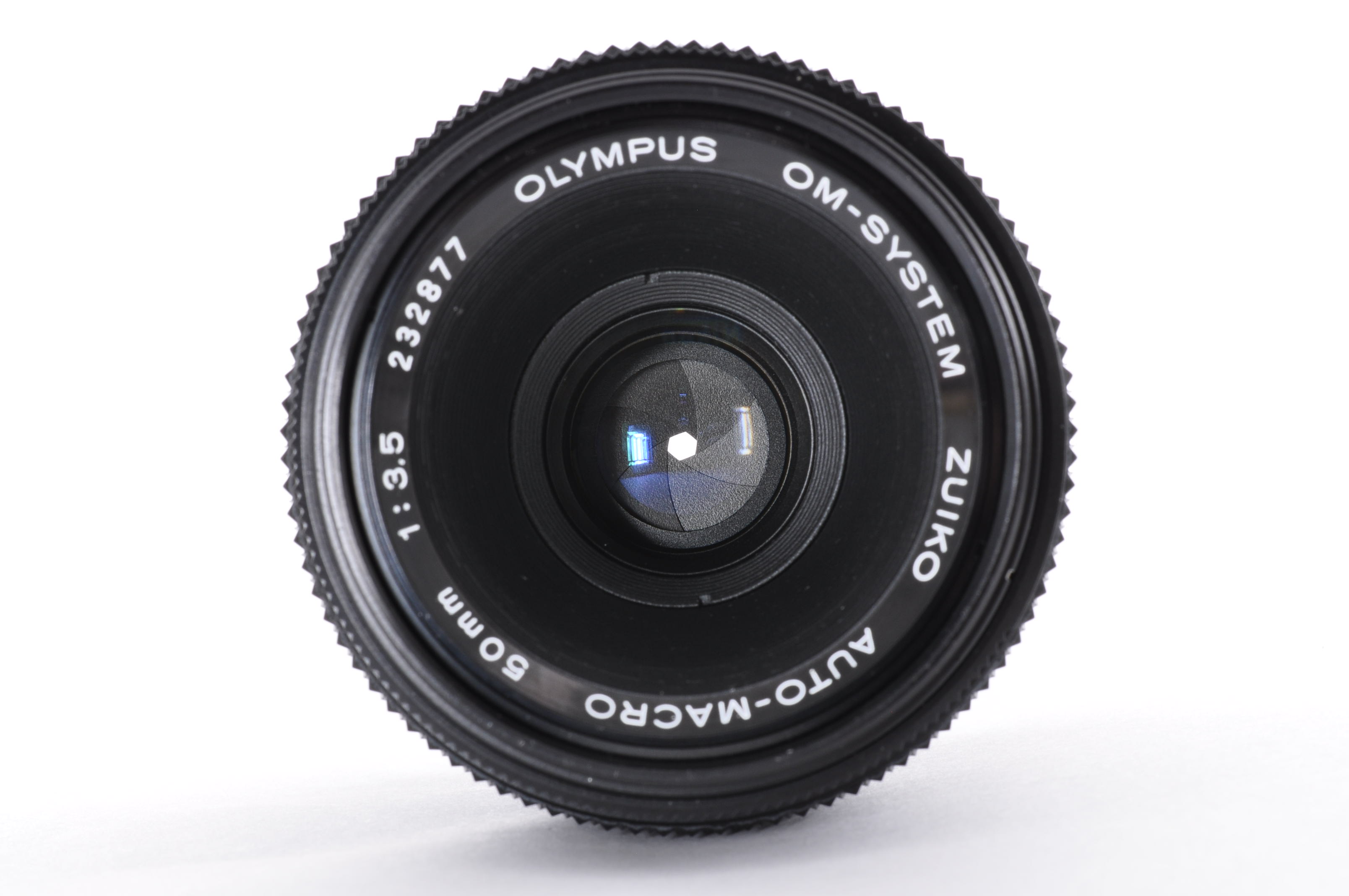 Olympus OM-System Zuiko Auto-Macro 50mm F/3.5 w/Caps [Near Mint] From Japan img06