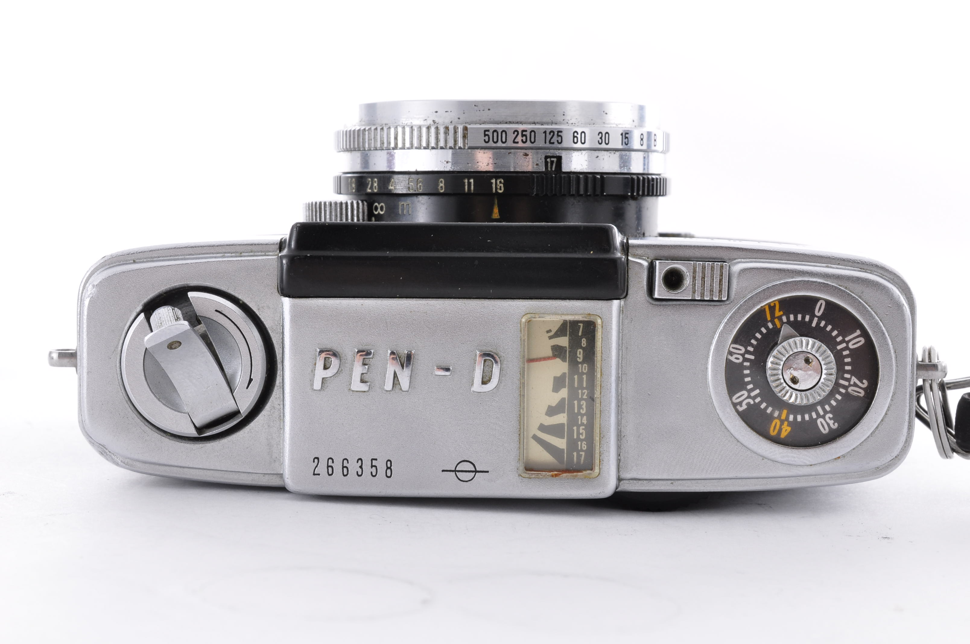 Olympus Pen-D Half Frame Camera Silver F.ZUIKO 32mm F/1.9 [Excellent] From Japan img11