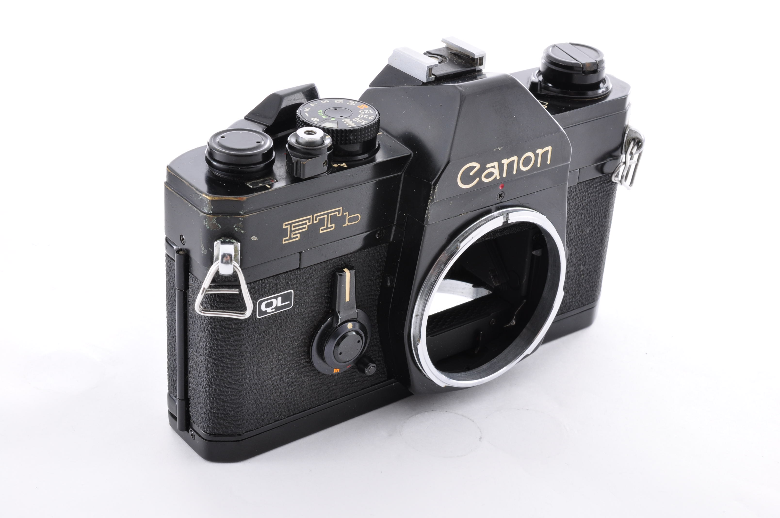 [Excellent] Canon FTb QL Black 35mm Film Camera + FD 135mm F/2.5 SC Lens Japan img03