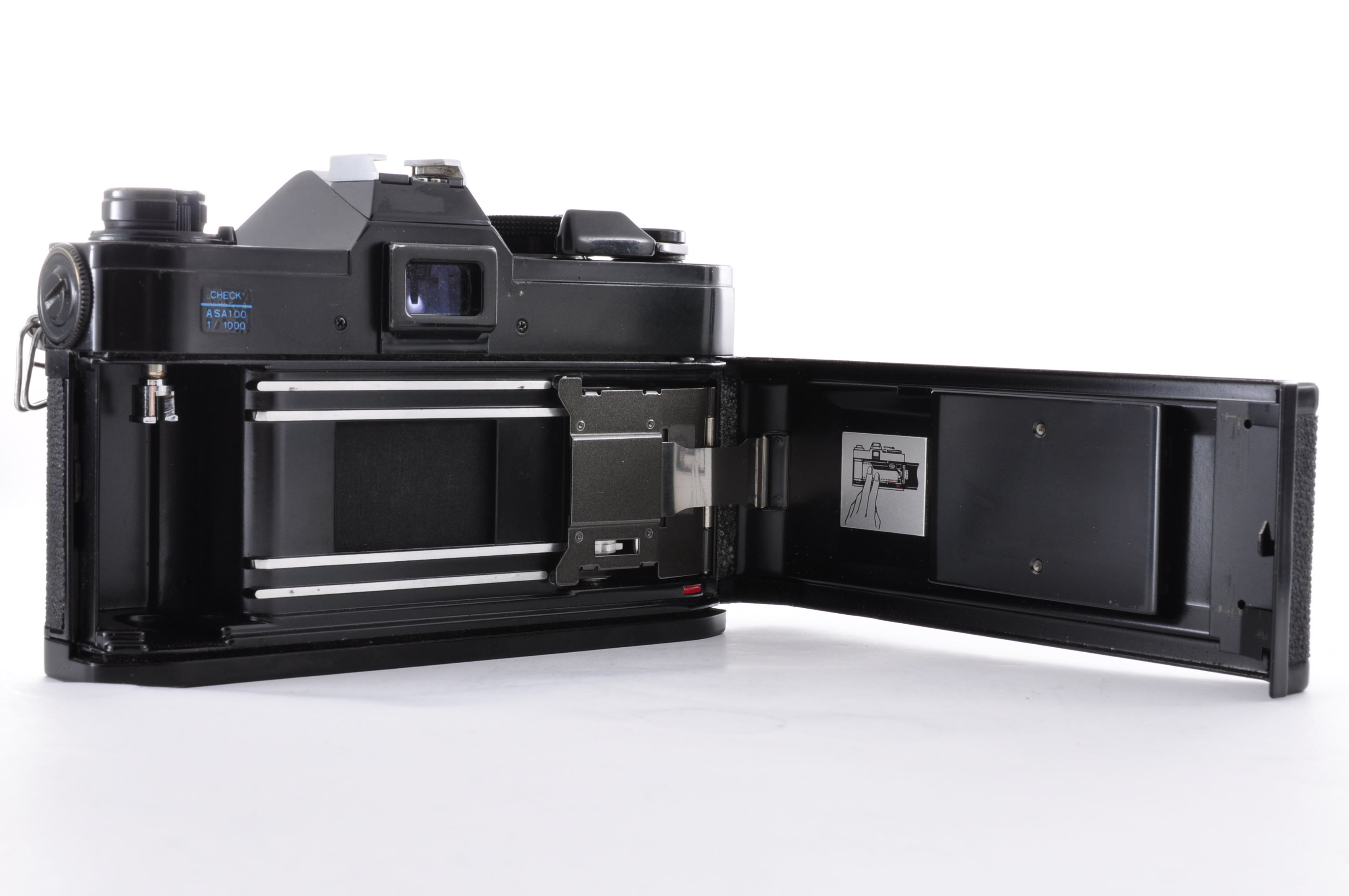 [Excellent] Canon FTb QL Black 35mm Film Camera + FD 135mm F/2.5 SC Lens Japan img13