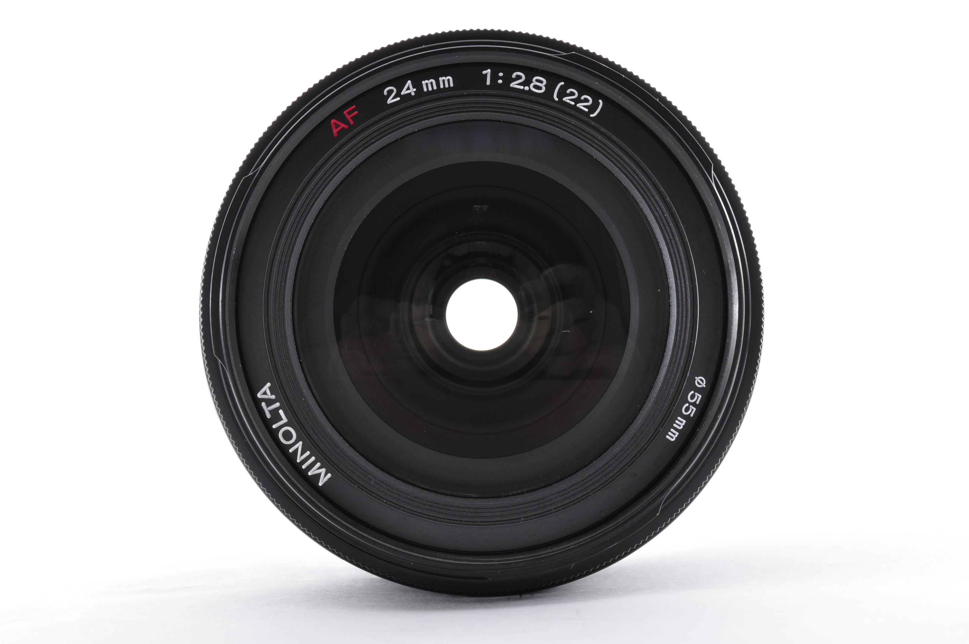 Minolta AF 24mm F/2.8 Wide Angle AF Lens Sony A-Mount w/Caps [Near Mint] Japan img05