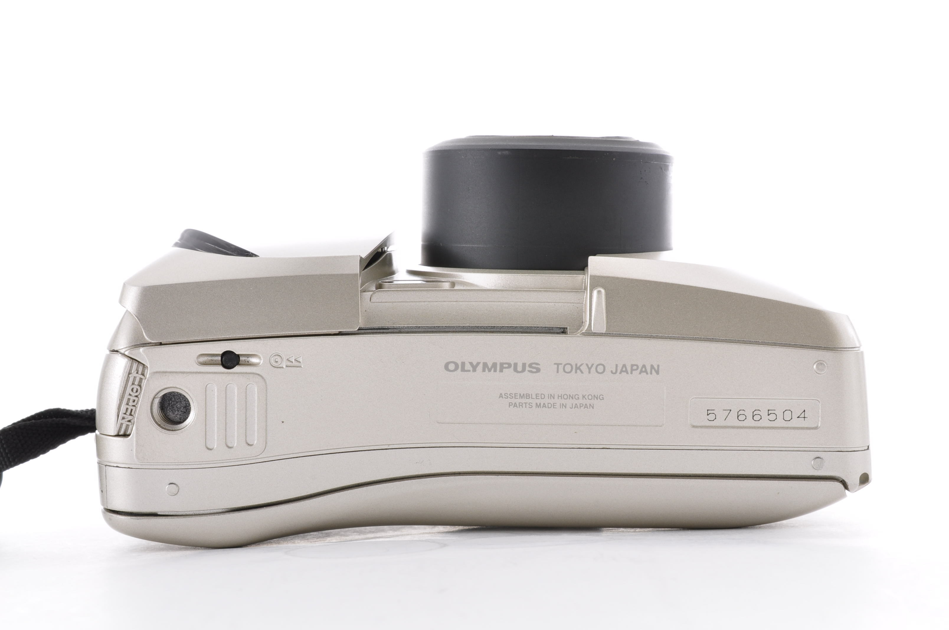 Olympus mju Stylus Zoom 130 35mm Film Camera w/Strap [Mint] From Japan img11
