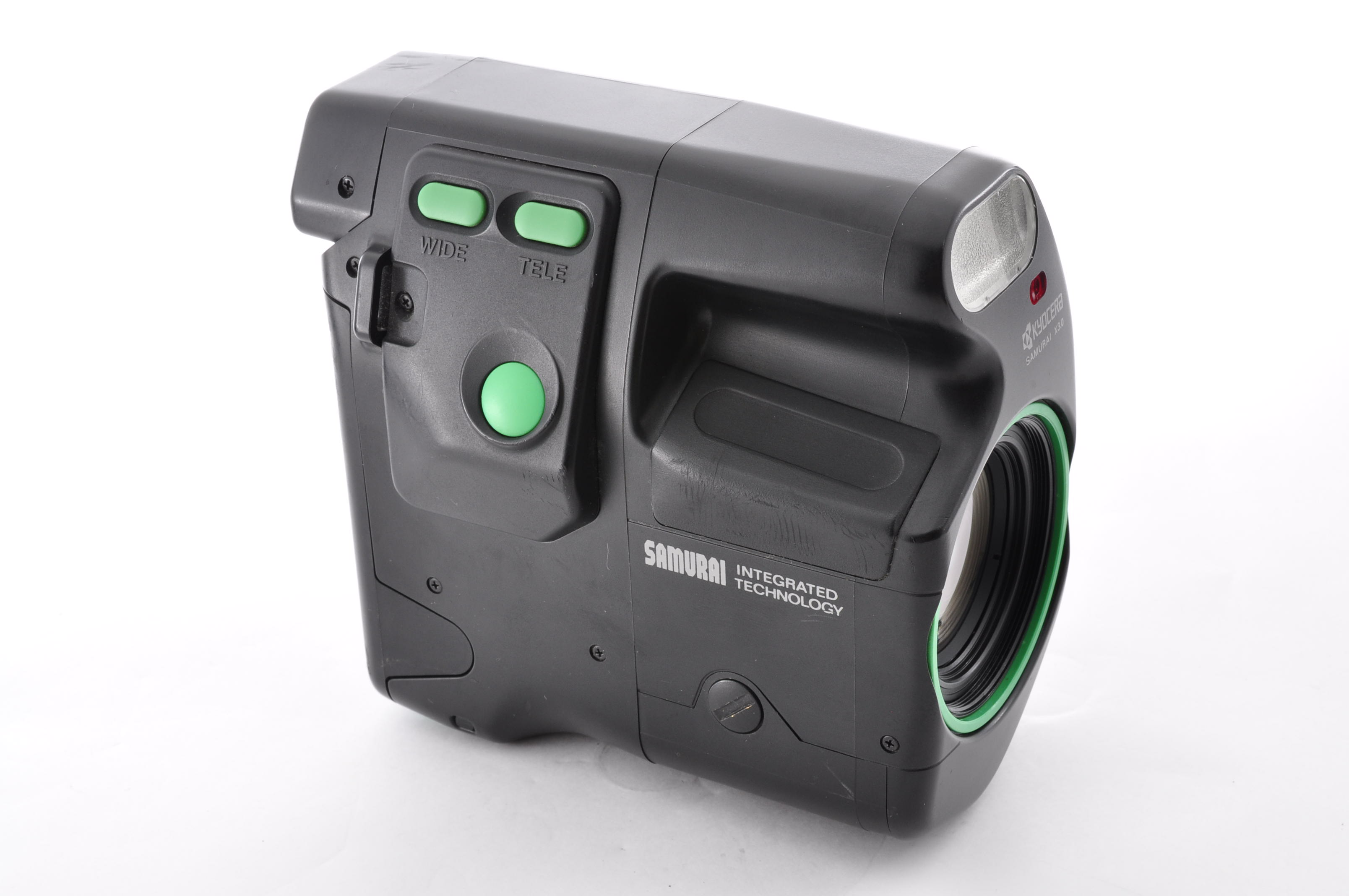 Near Mint] Kyocera Samurai x3.0 Green 35mm Half Frame Film Camera