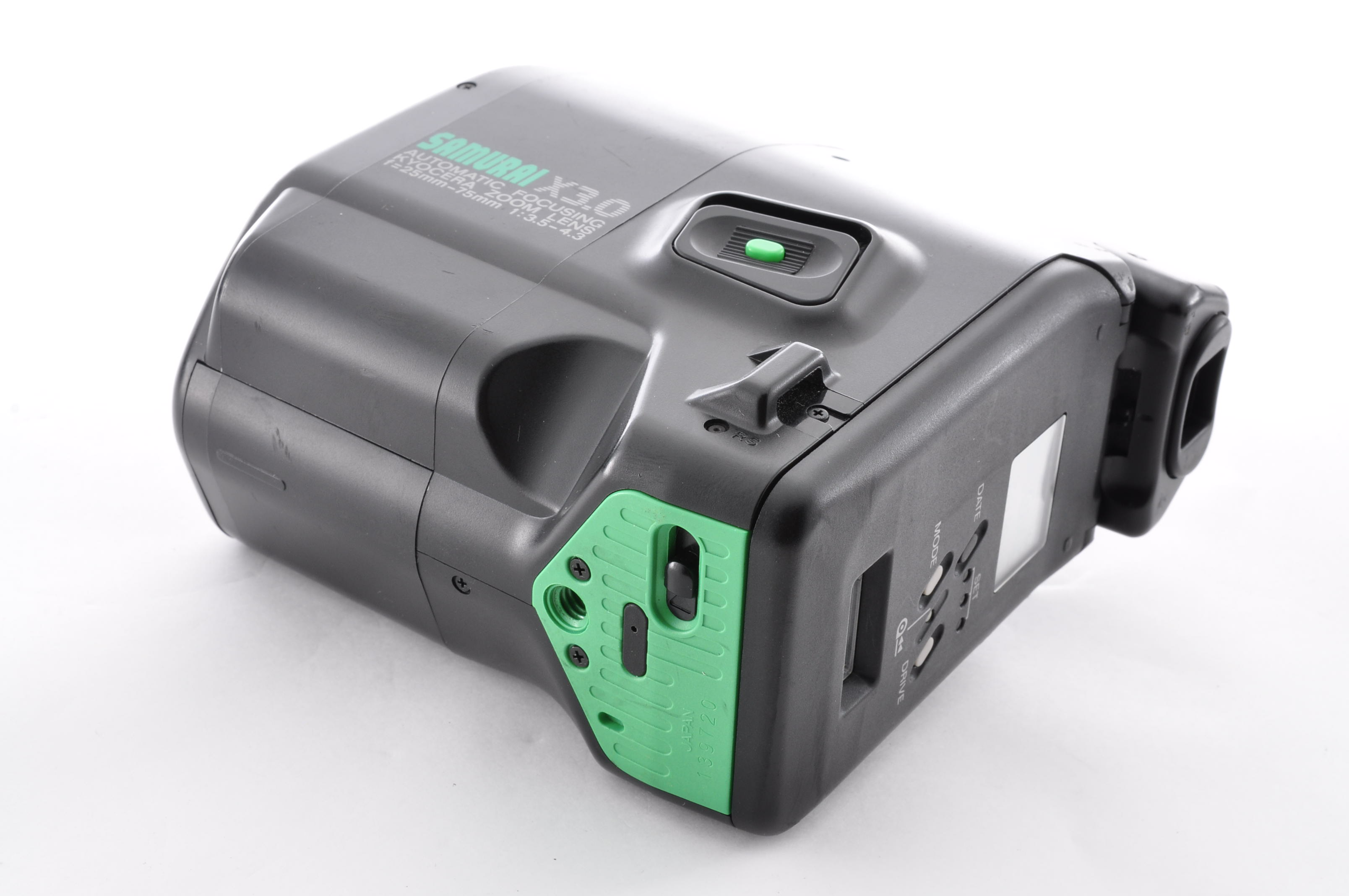 Near Mint] Kyocera Samurai x3.0 Green 35mm Half Frame Film Camera