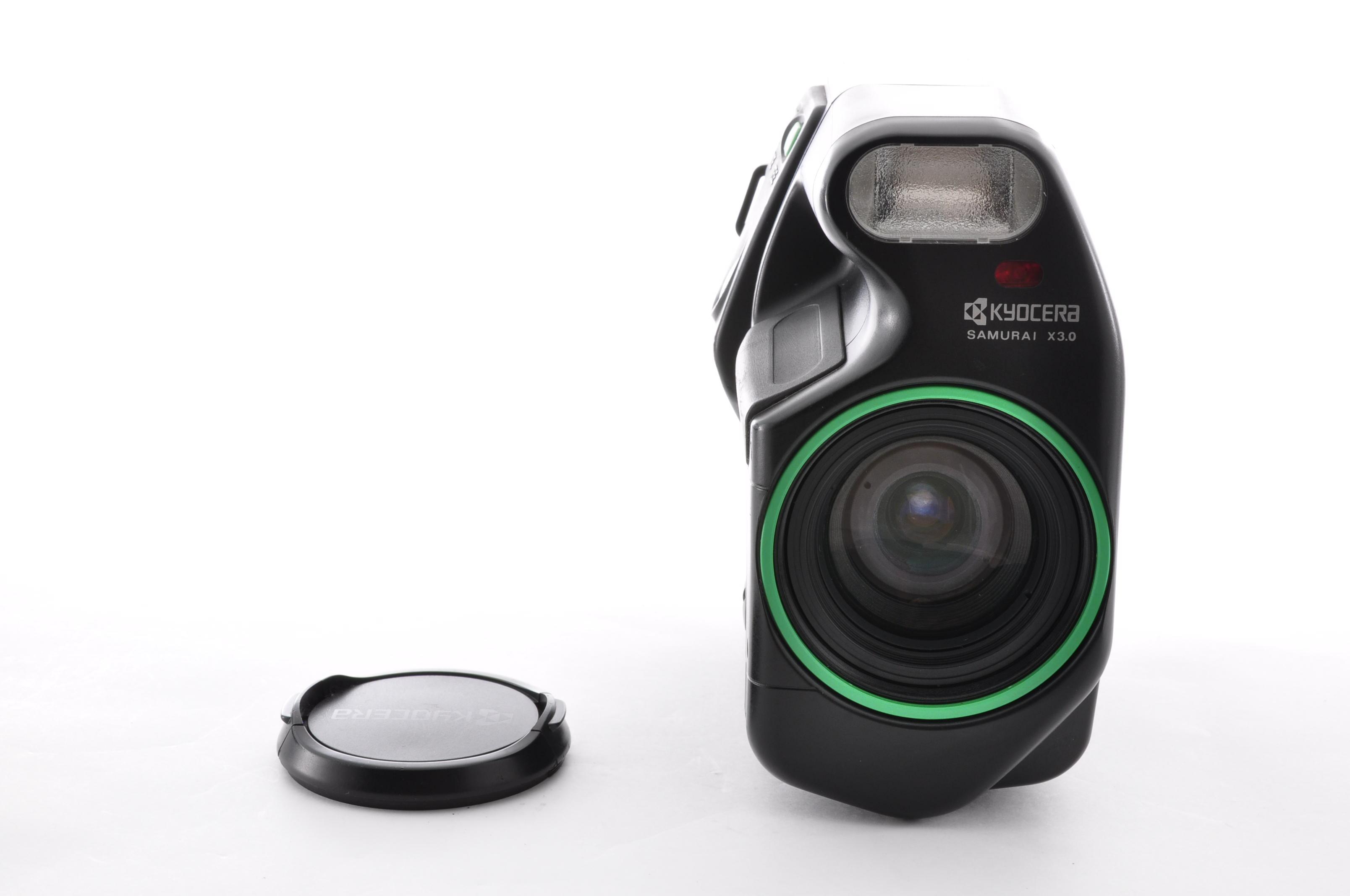 Near Mint] Kyocera Samurai x3.0 Green 35mm Half Frame Film Camera